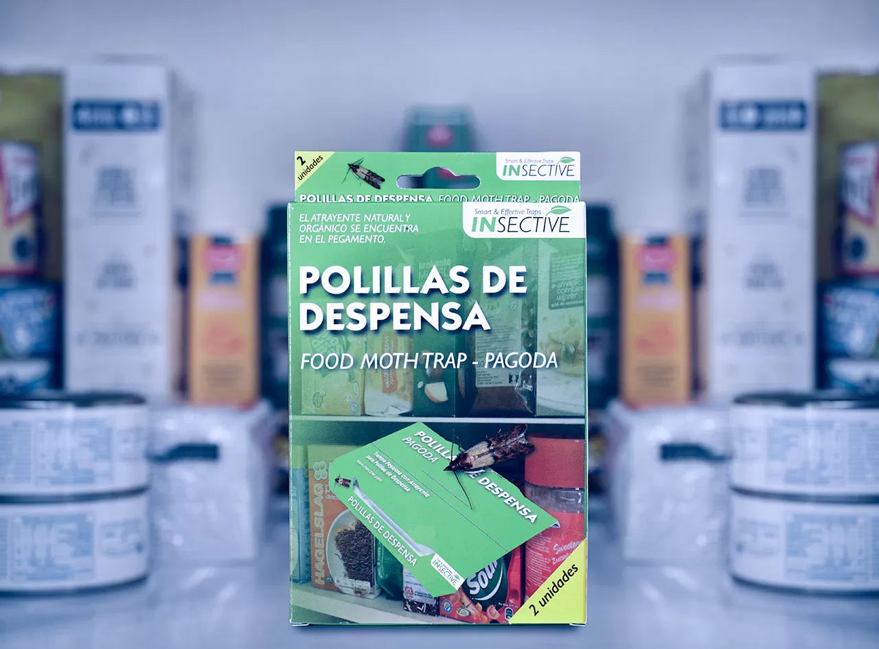 ¿ABURRIDO DE LAS POLILLAS DE TU DESPENSA?