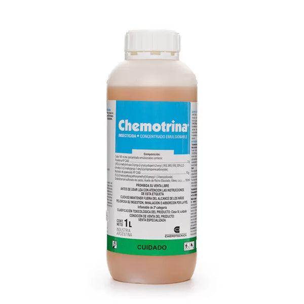 Insecticida líquido Chemotrina 1 L.