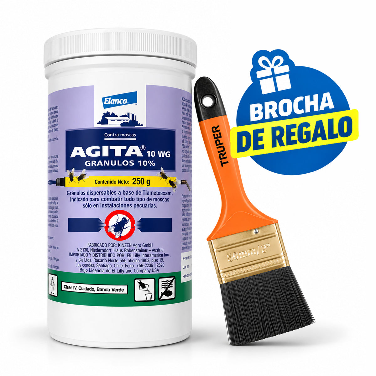 Insecticida cebo Agita 10 WG 250 G.
