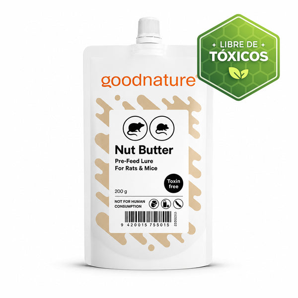 Atrayente para ratones Goodnature mantequilla de maní 200 G.