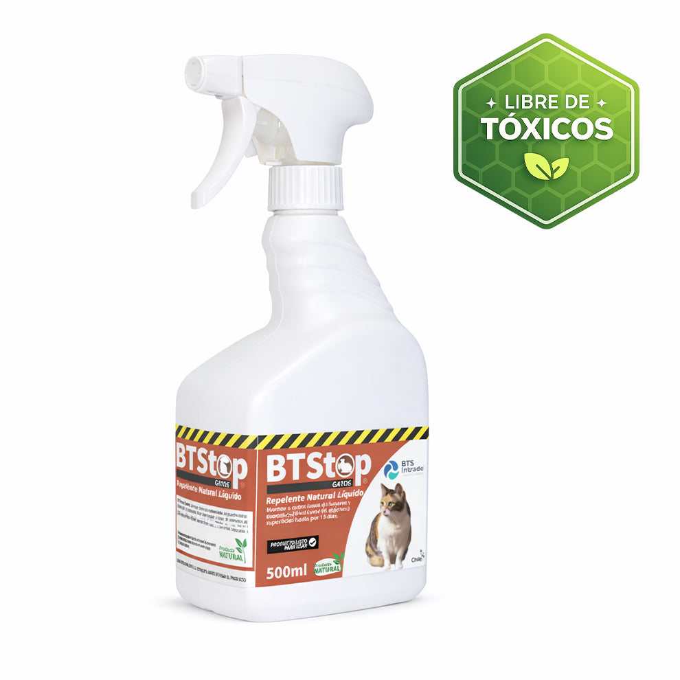 Repelente líquido Btsop gatos LPU 500 CC.