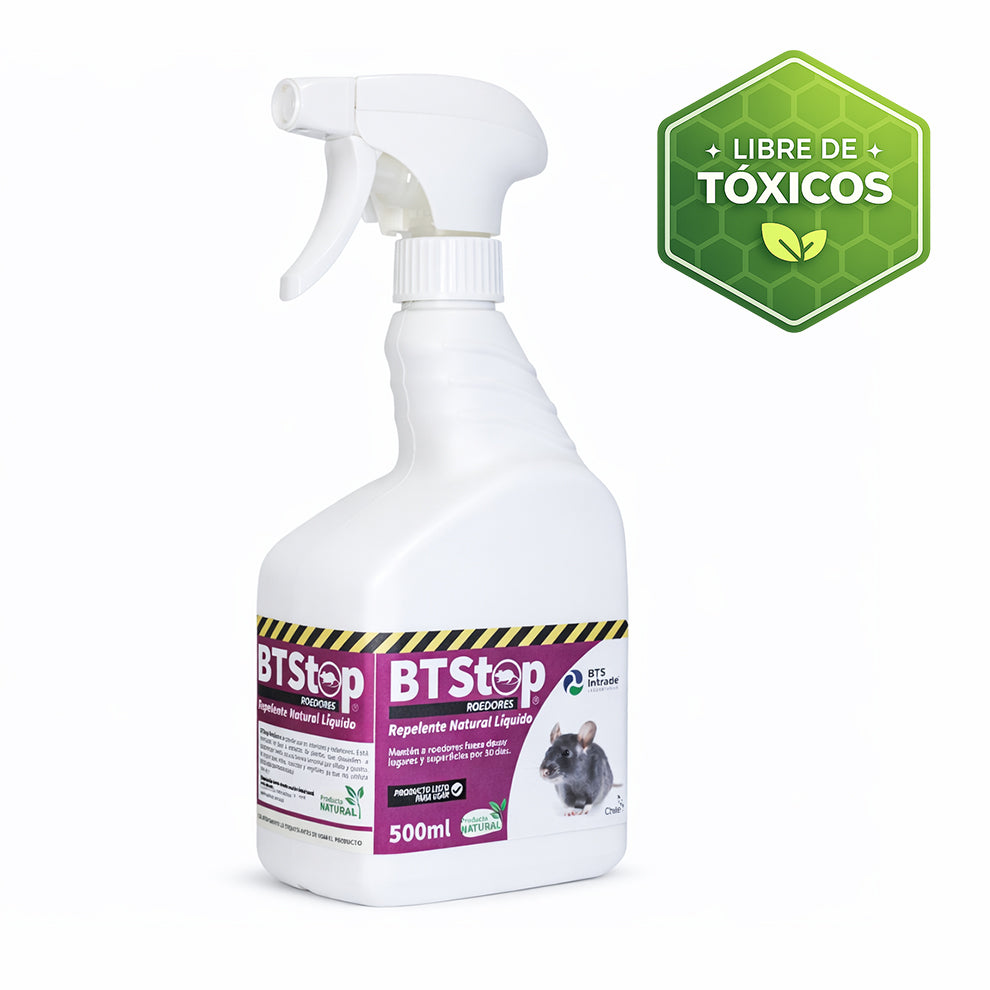 Repelente líquido Btsop roedores LPU 500 CC.