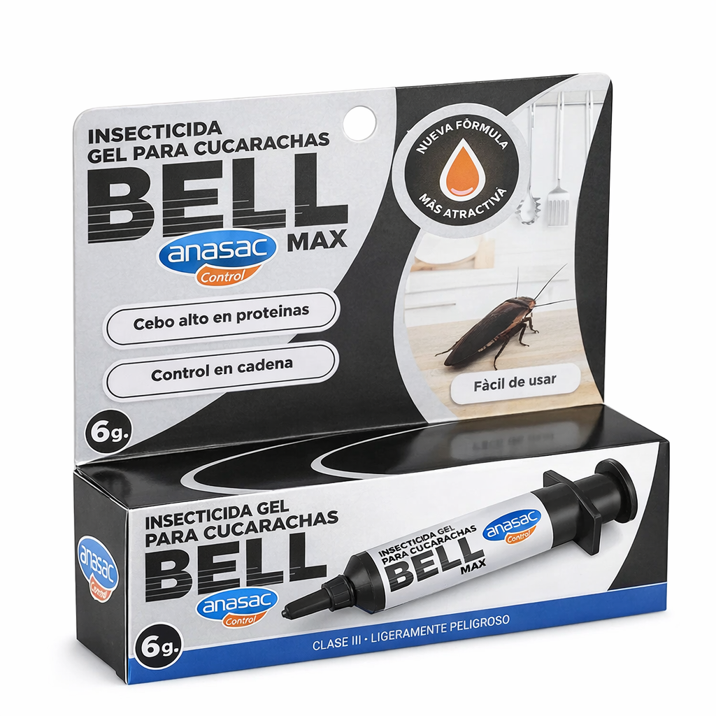 Cucarachicida Bell Max gel 6 G.