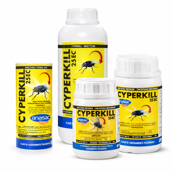 Insecticida líquido Cyperkill 25 EC