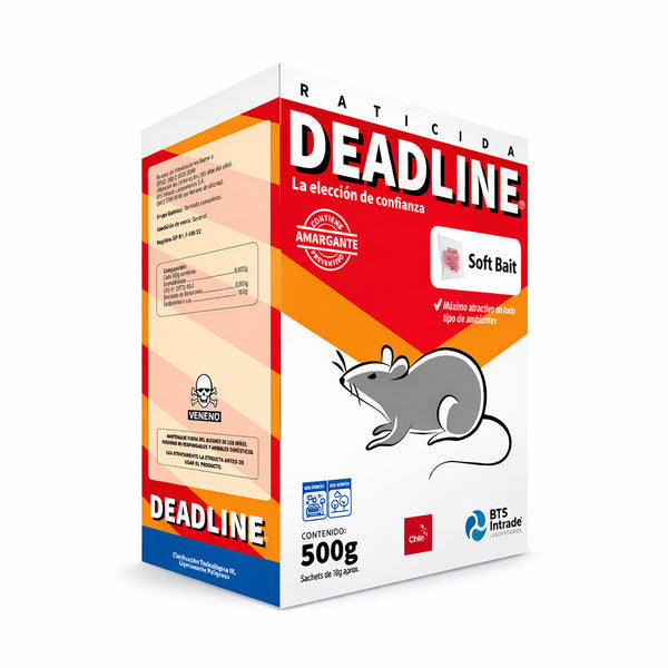 Veneno ratones DeadLine Soft Bait 500 G.