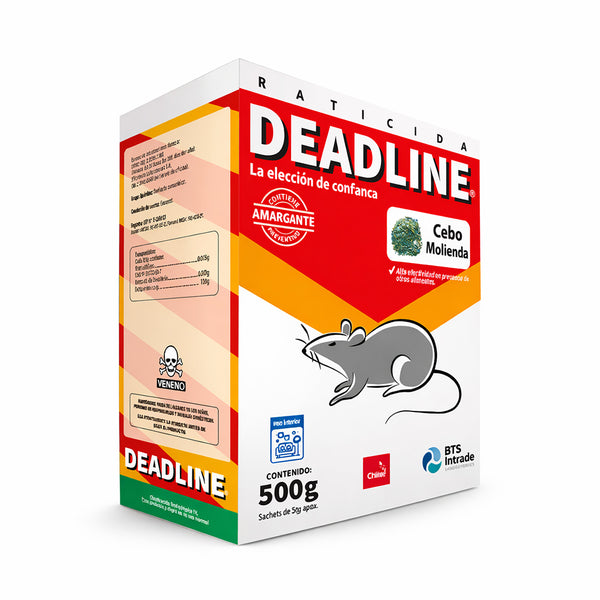 Veneno ratones DeadLine molienda 500 G.