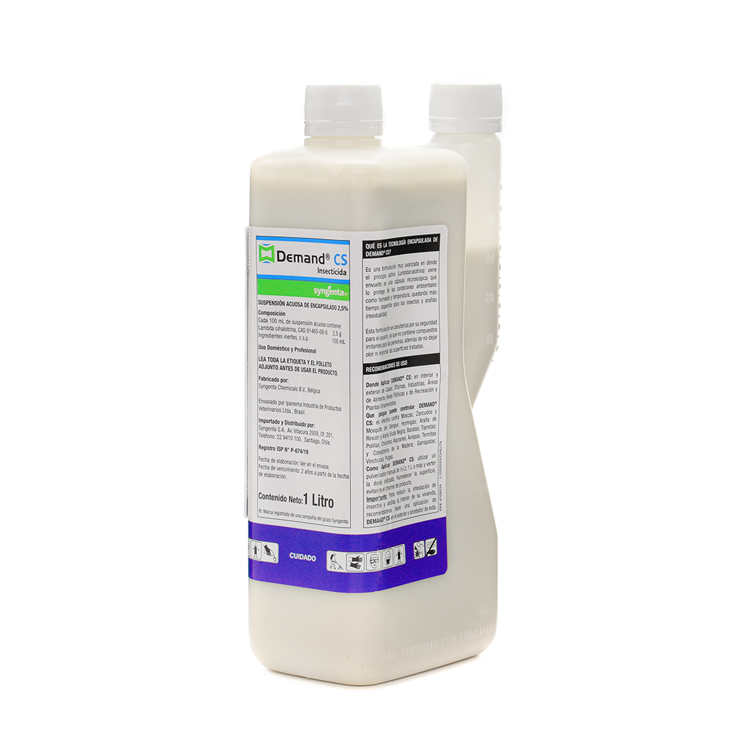 Insecticida líquido Demand CS 1 L.