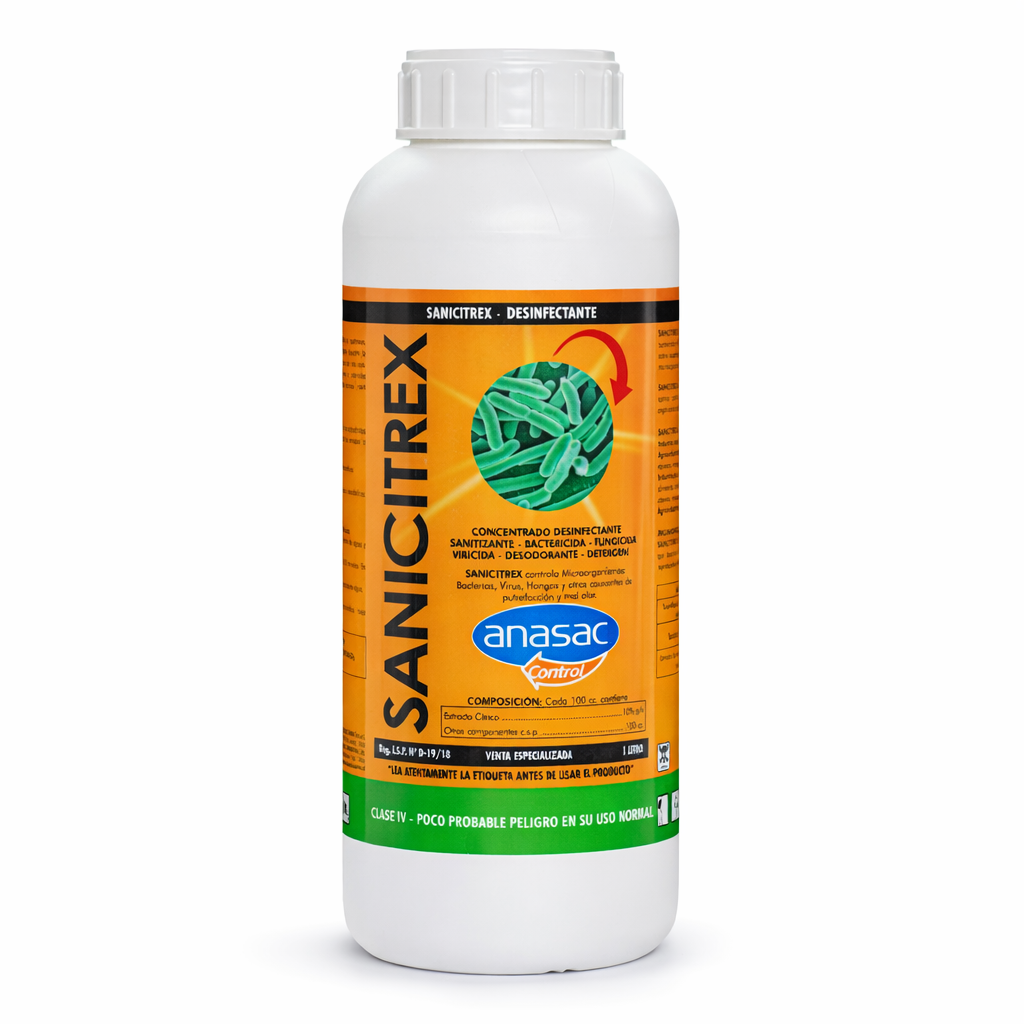 Desinfectante líquido Sanicitrex 1 L.