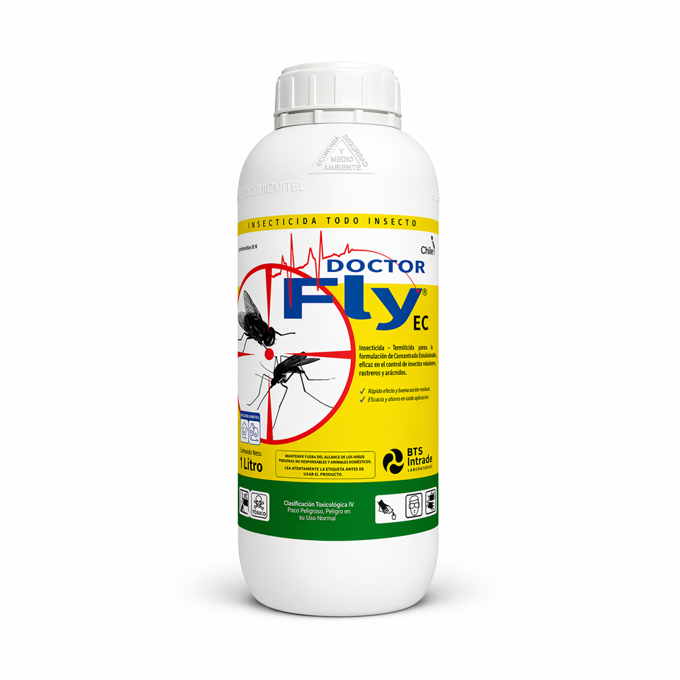 Fly Insecticida Insecticida líquido Doctor Fly EC 1 L. – Copargo Control