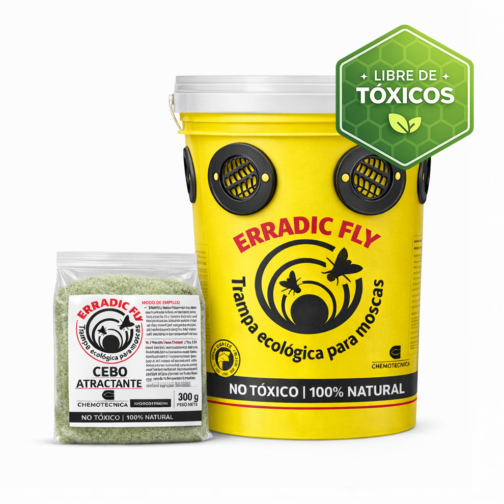 Trampa atrayente para moscas Erradic Fly