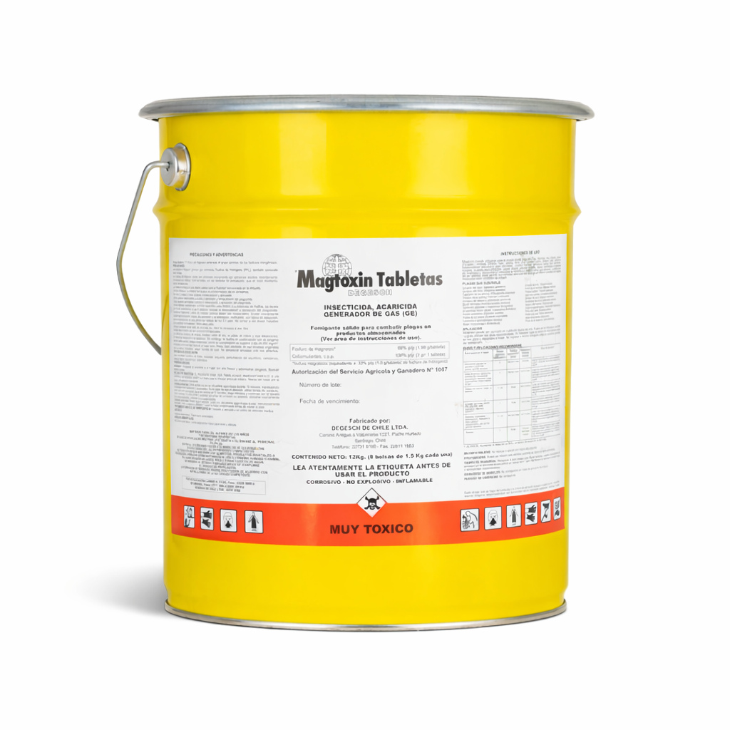 Fumigante Magtoxin RT‑4000 12 K.