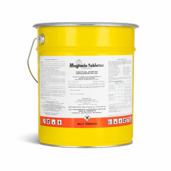Fumigante Magtoxin RT‑4000 12 K.