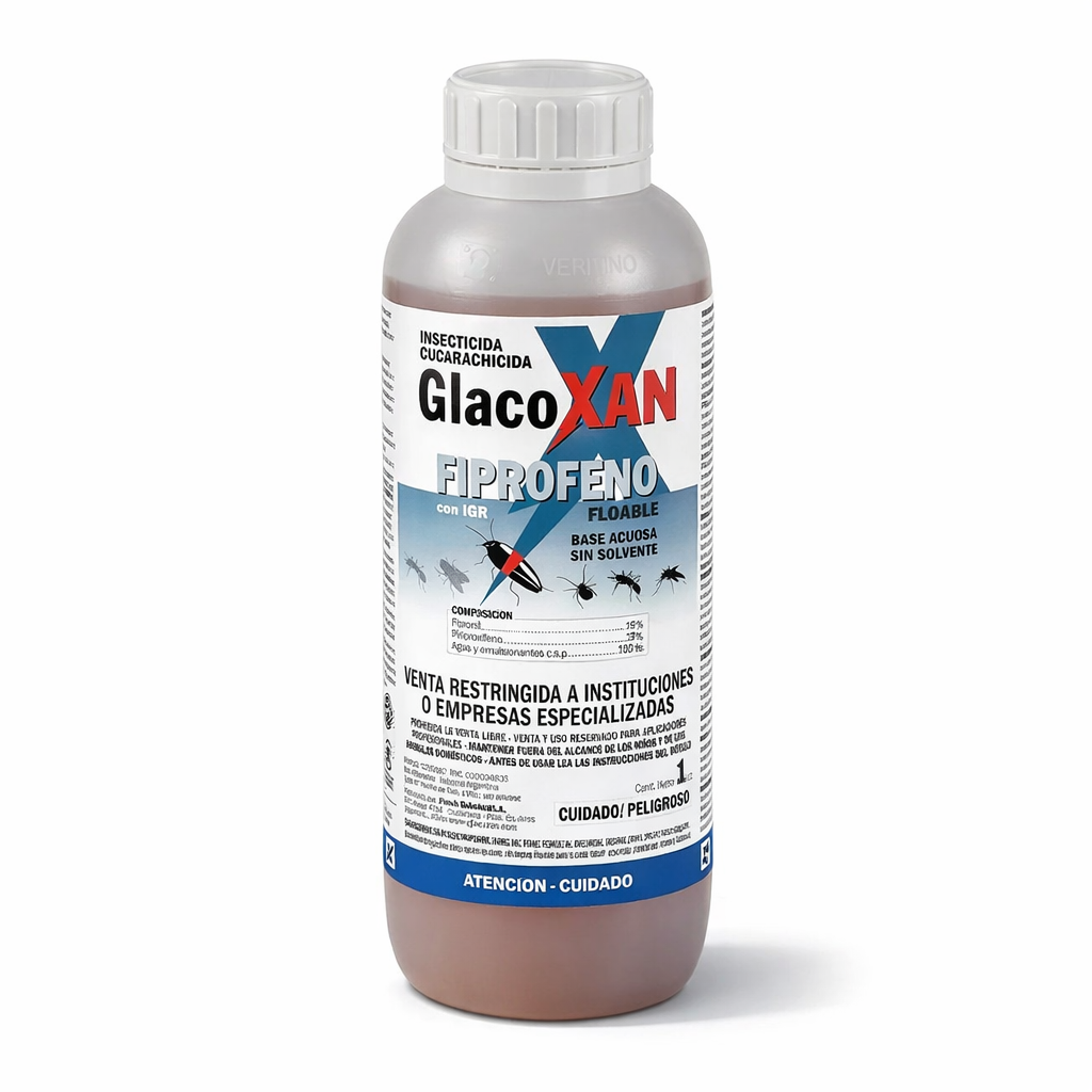 Insecticida líquido Glacoxan Fiprofeno 1 L.