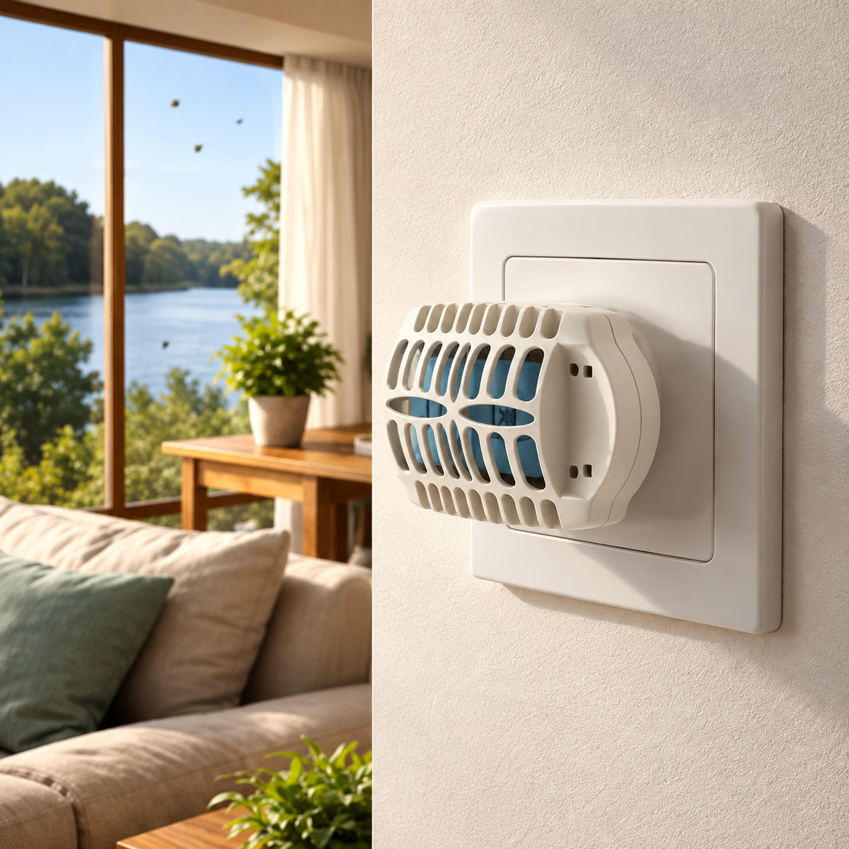Insecticida eléctrico para moscas y zancudos + 6 tabletas