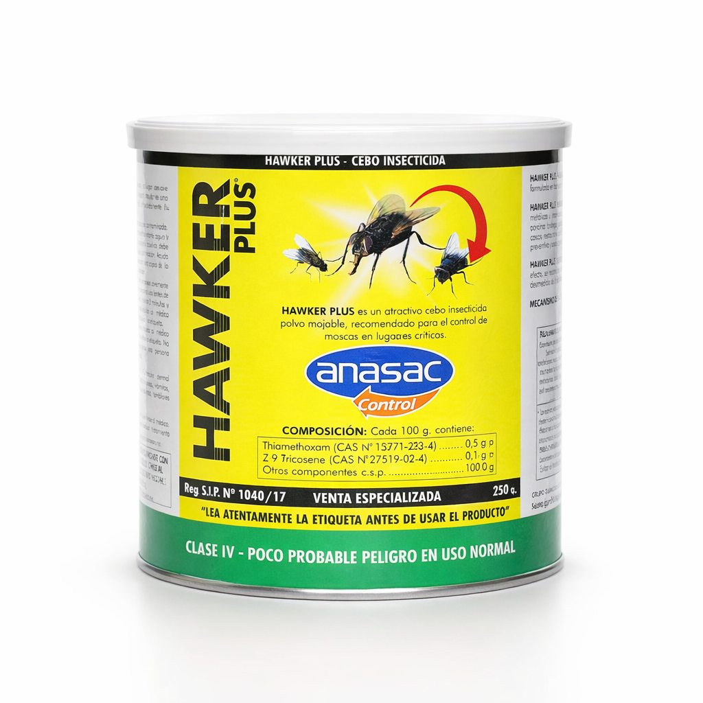 Insecticida cebo Hawker Plus 250 G.