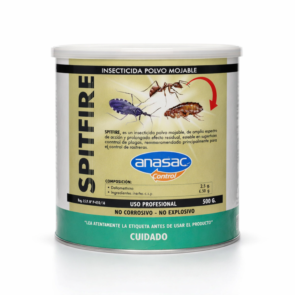 Insecticida en polvo Spitfire 2,5 WP 500 G.
