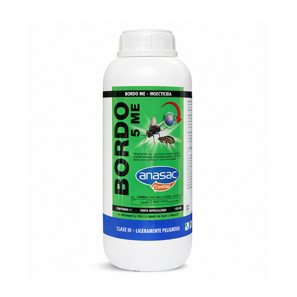 Insecticida líquido Bordo 5 ME 1 L.