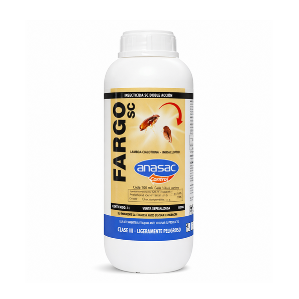 Insecticida líquido Fargo SC 1L.