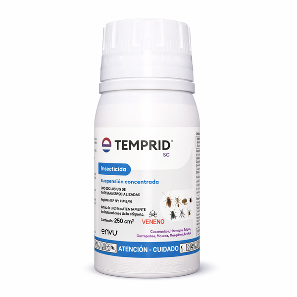 Insecticida líquido Temprid SC 250 CC.