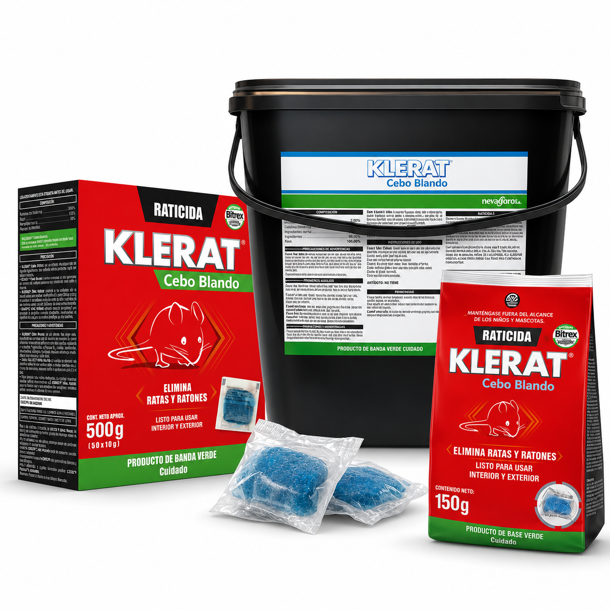 Veneno ratones Klerat cebo blando