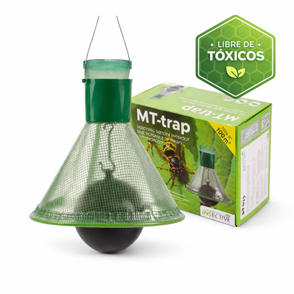 Trampa atrayente MT-TRAP para tábanos y avispas