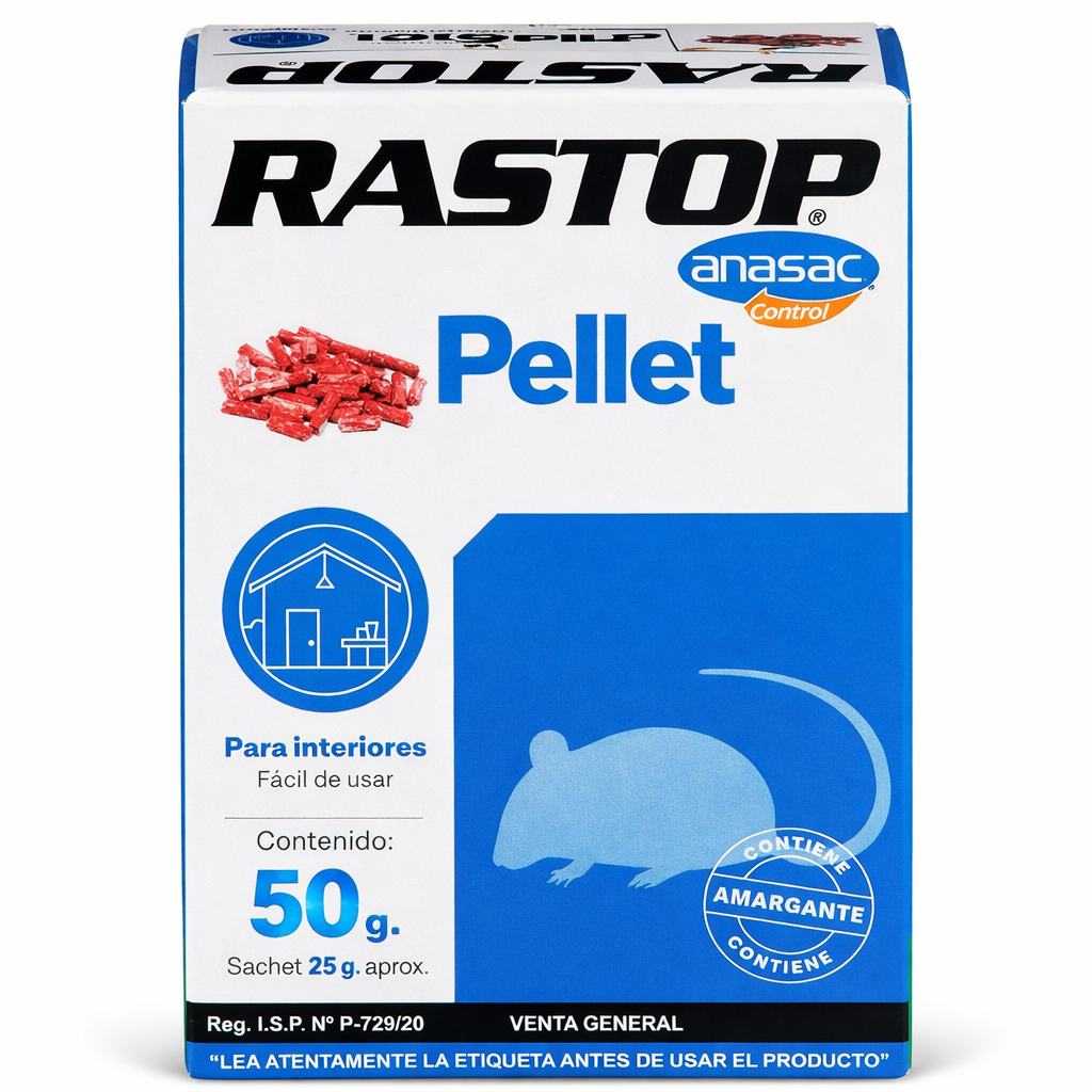 Veneno ratones Rastop pellet