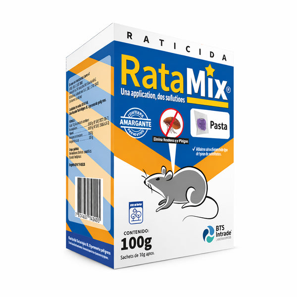 Veneno ratones Ratamix pasta 100 G.