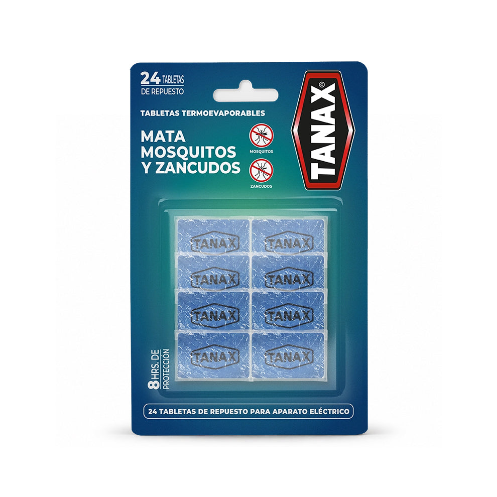Recarga tabletas para insecticida eléctrico 24 uni.