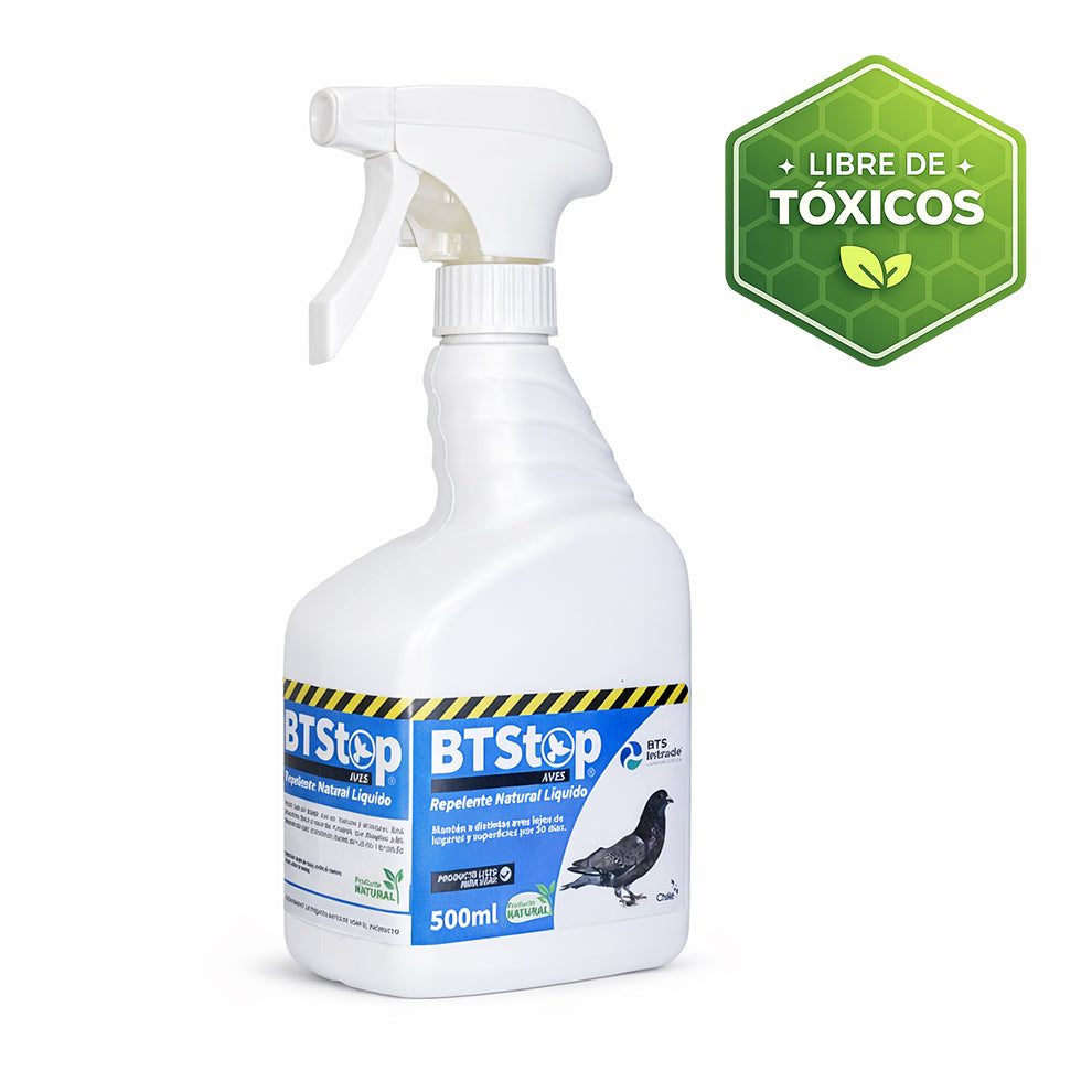 Repelente líquido Btsop aves LPU 500 CC.