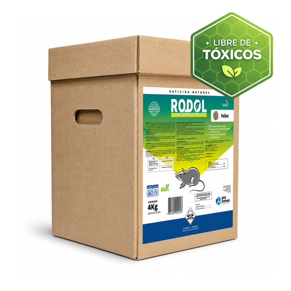 Veneno ratones Rodol pellet 4 K.