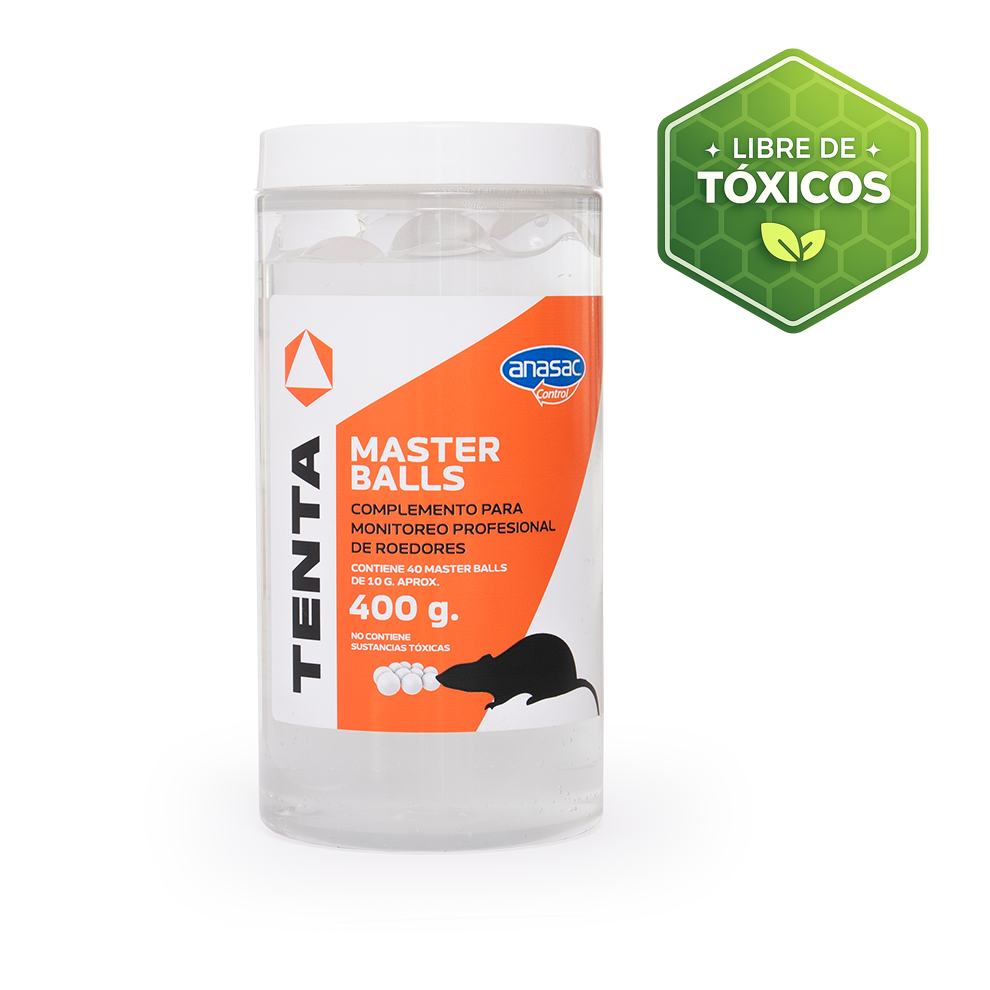 Atrayente ratones Tenta Masterballs 400 G.
