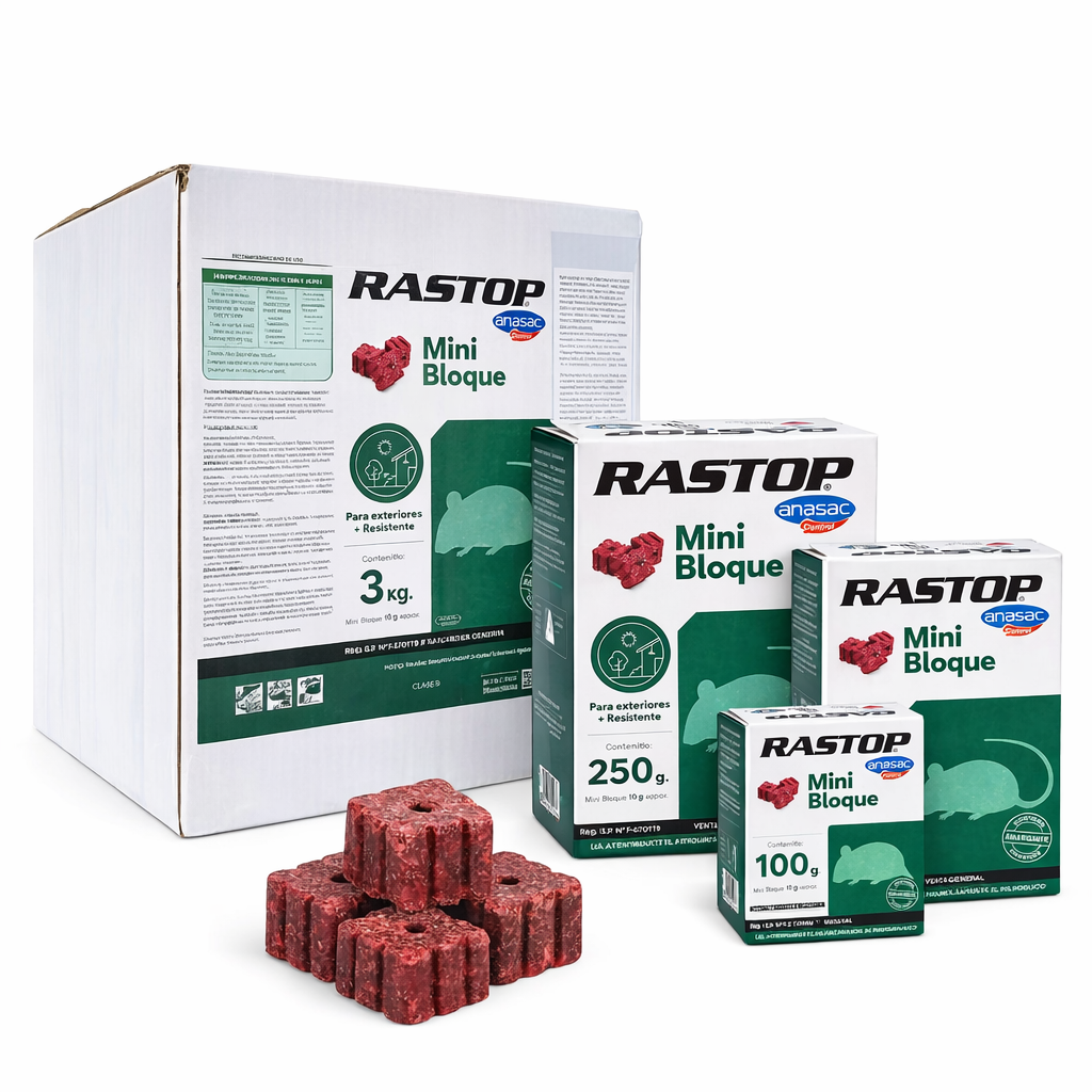 Veneno ratones Rastop mini bloque