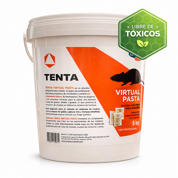 Atrayente ratones Tenta Virtual pasta 5 K.