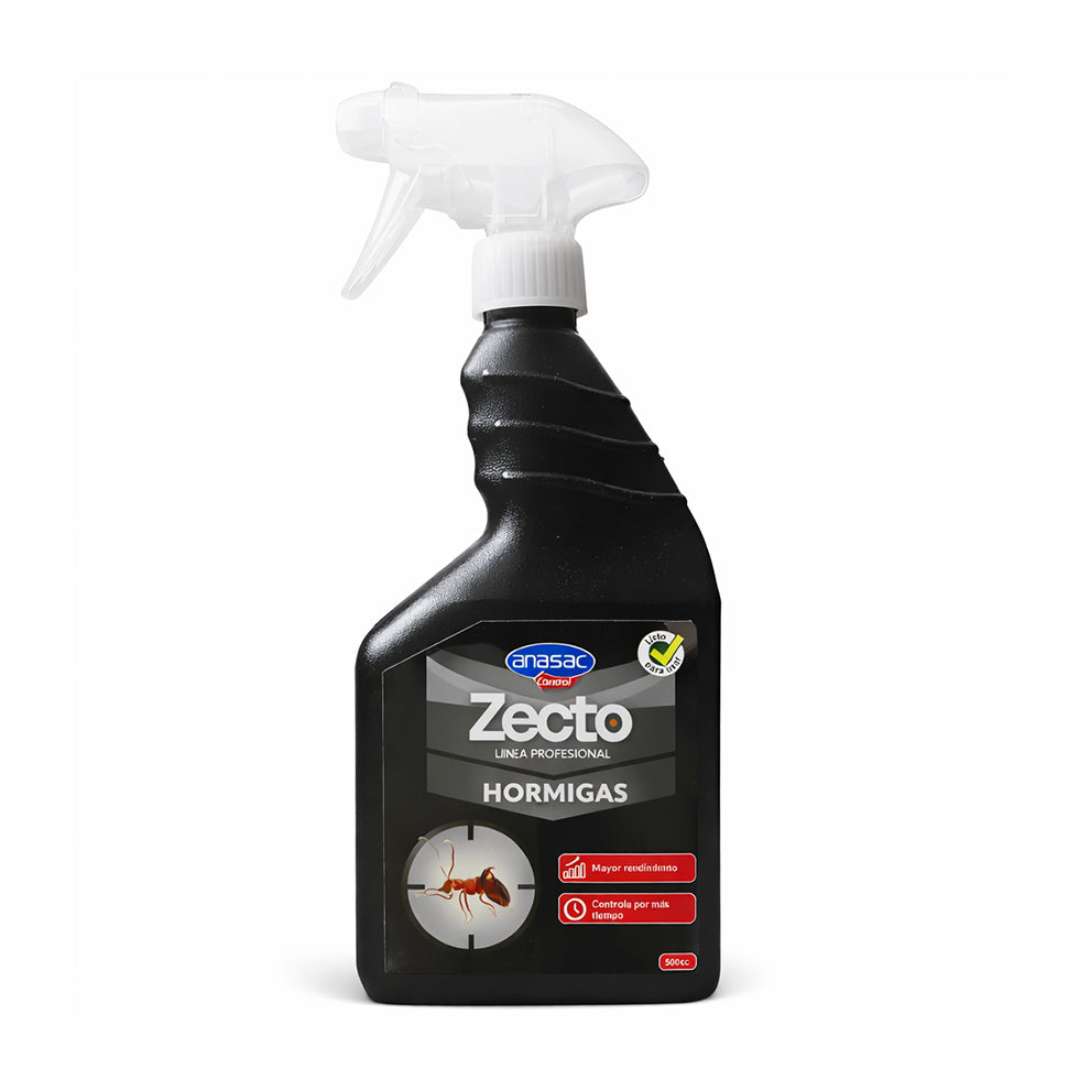 Insecticida líquido Zecto Hormigas LPU 500 CC.