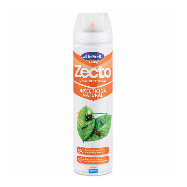 Insecticida natural Zecto aerosol 400 CC.