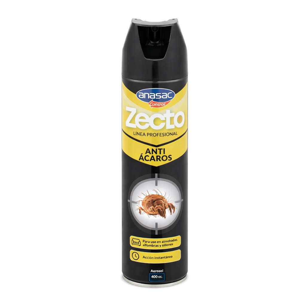 Insecticida Zecto Antiacaros aerosol 400 CC.