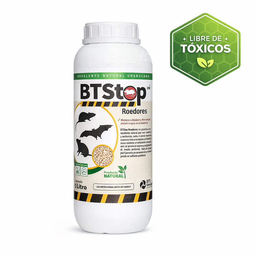 Repelente granulado Btsop roedores 750 G.