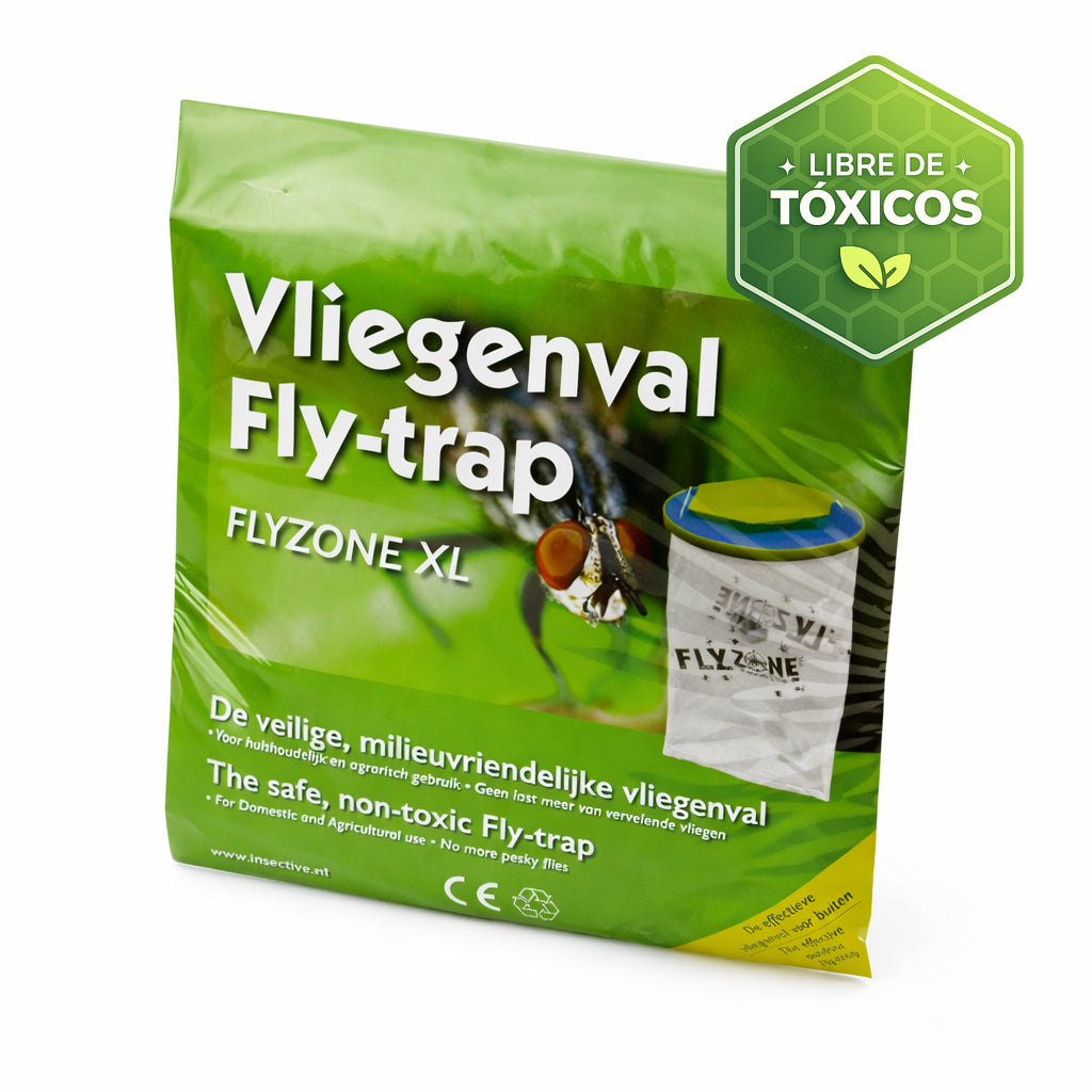 Trampa atrayente para moscas Flyzone XL