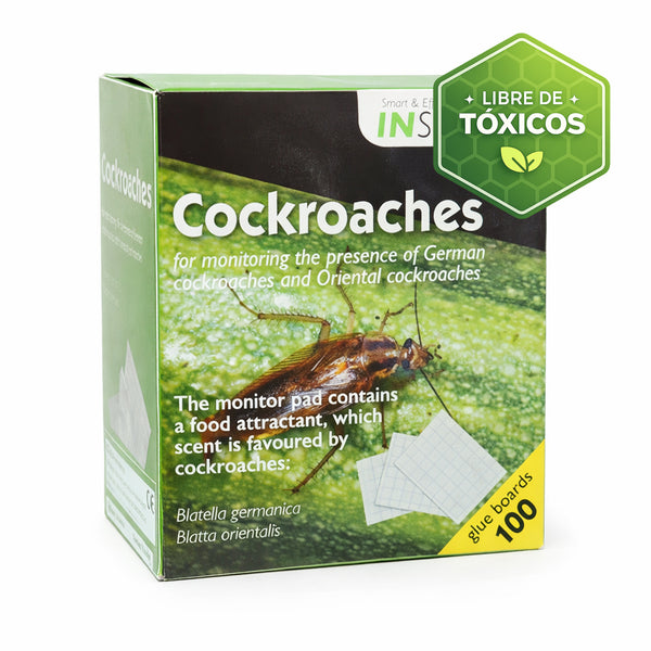 Láminas pegajosas IMS para cucarachas